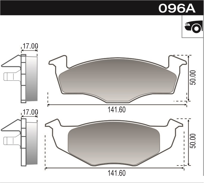 PASTILLA VOYAGE TREND NEW SAVEIRO  141,6x50x17  DEL