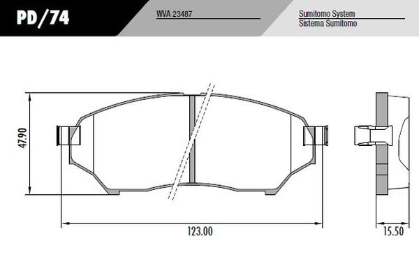 PASTILLA MONTERO 01/07  123x47,9x15,5  DEL