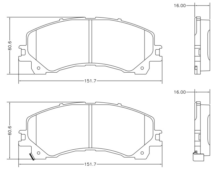 PASTILLA S10 17/  151,6x61x15,8  DEL