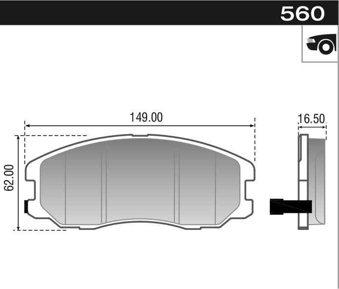 PASTILLA CAPTIVA 2.4 3.6 2.2 D 09>  149,1x62,2x16,5  DEL