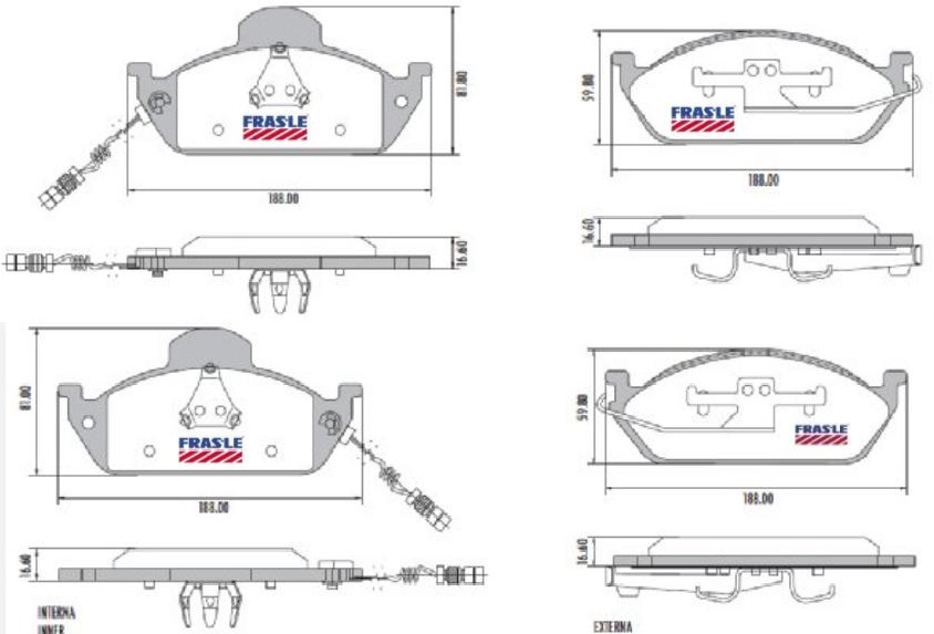 PASTILLA MB ML 230 270  188x59x16  DEL