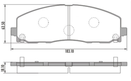 PASTILLA JOURNEY 15/  183x63,5x18  DEL