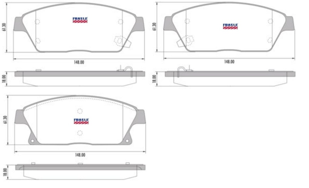 PASTILLA TRACKER 13/  148x61,3x18  DEL