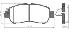 PASTILLA KICKS 17/  126x52x15,6  DEL