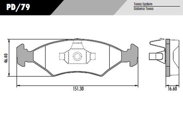 PASTILLA FIESTA KA 09/  151,3x46,4x16,6  DEL