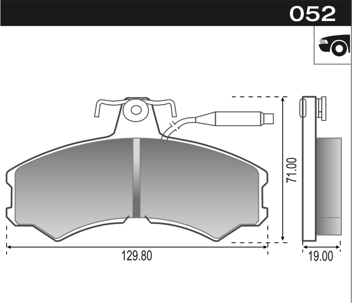 PASTILLA DUCATO  129,8x71,2x19  DEL