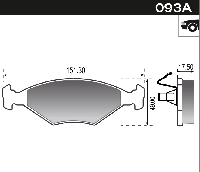 PASTILLA PALIO SIENA UNO WAY FIORINO  151,3x49,2x18  DEL