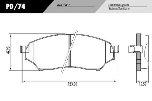 [12362M] [Durbloc] PASTILLA MONTERO 01/07  123x47,9x15,5  DEL