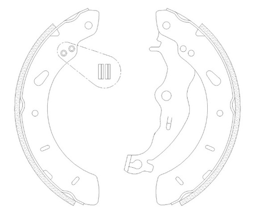 [FD433CPA] [Frasle] PATIN Y CINTA FOCUS III 2013/ STD